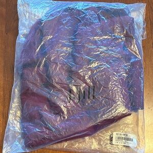 J. Jill Purple Knit V-neck Swing Cardigan